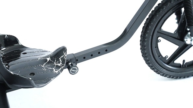 Trottinette Drift 360° Pour Enfant – Roues Arrière Lumineuses, 4 Hauteurs Réglables, Charge Max 80 Kg, Drift Trike Fou Avec éclairage, Dès 6 Ans