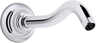 K-72775-CP Artifacts Showerarm and Flange, Polished Chrome, 0.5