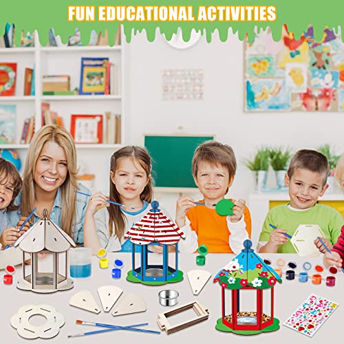 Upgraded Bird Feeders Kids Arts And Crafts Kits For Outdoor, 2-Pack Stem Painting Art Activities Crafts Gifts Outside Toys For Boys Girls Age 8-12 4-6 6-8 3-5 #TOP5