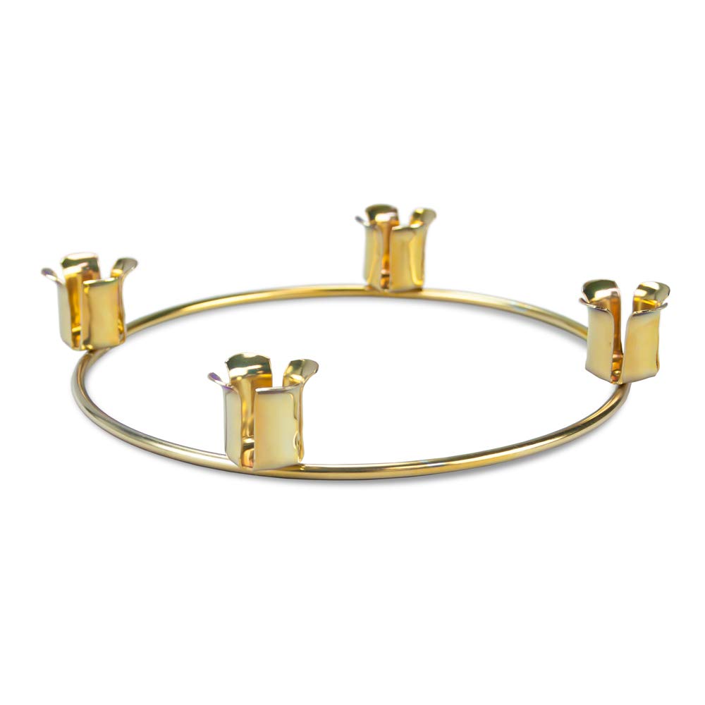 Emkay Candles33102 Advent Ring - Brass