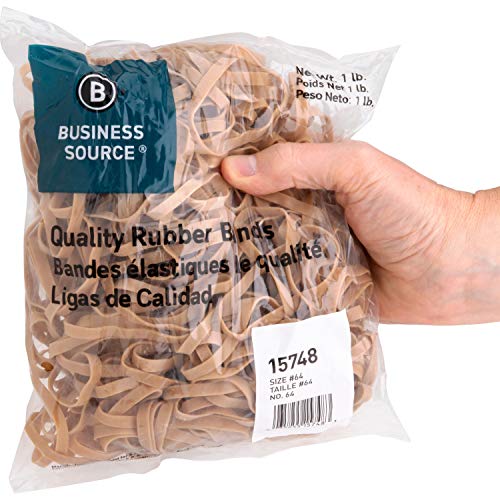 Business Source Size 64 Rubber Bands (15748), Crepe #TOP2
