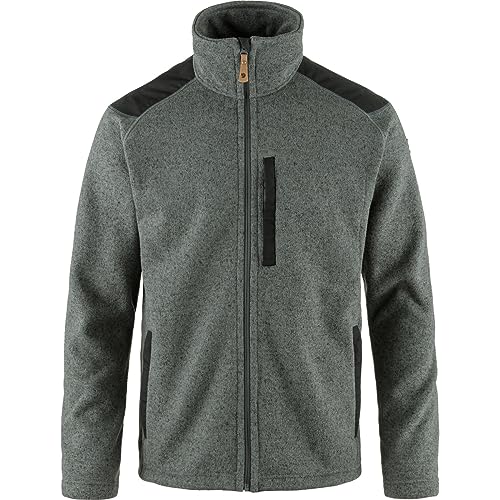 Fjällräven Herren Buck Fleecejacke, Grey/Melange, L