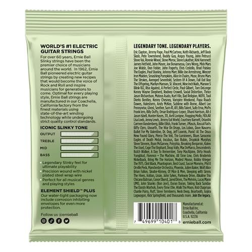 Image of Ernie Ball Magnum Slinky Nickel Wound Electric Guitar Strings, 12-56 Gauge (P02618)