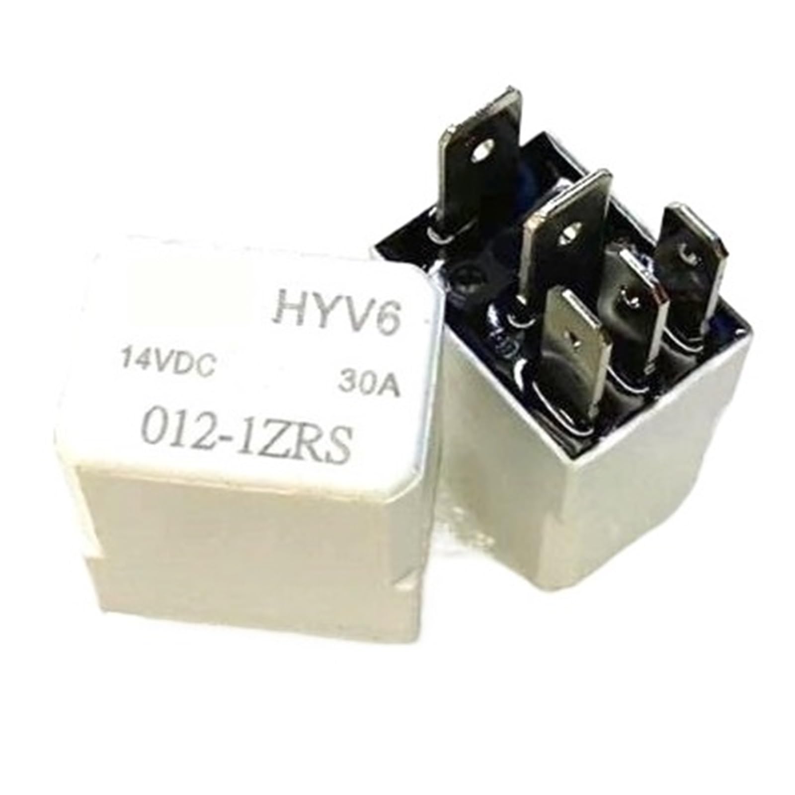 Relais HYV6 012-1ZRS 12VDC 30A 5PIN pour circuits électriques automobiles - 10PCS