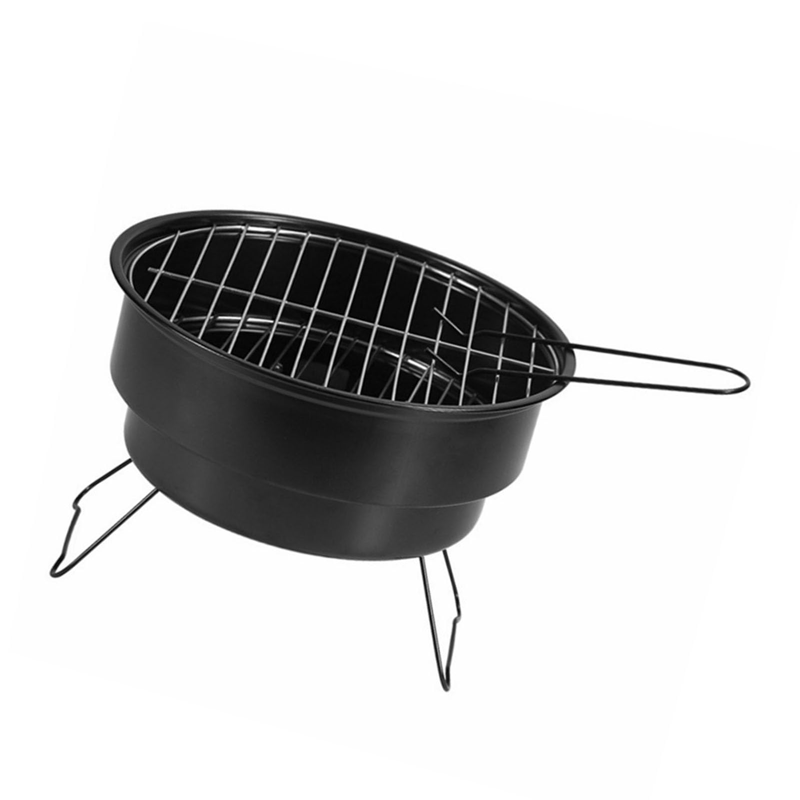 Okrągły Grill Na Węgiel Drzewny, Przenośny Grill Na Węgiel Drzewny, Uniwersalny Grill Ogrodowy Odporny Na Odkształcenia