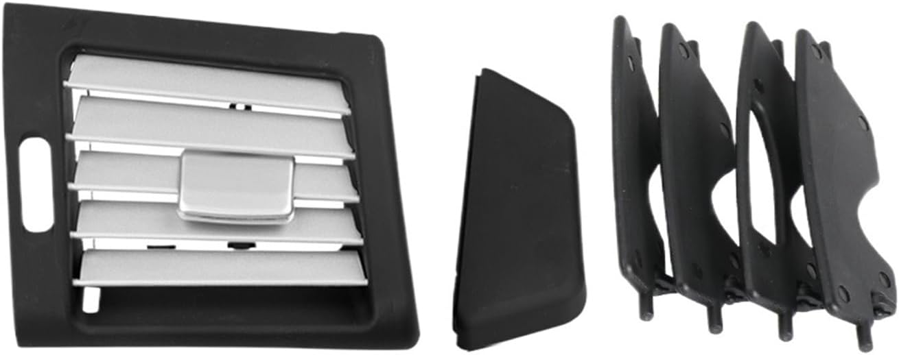 Automotive Air Conditioning Vents LHD Wind Center Console Air Conditioning Vent Grill Outlet Panel Bennz W251 R Class 2518300254 nice-looking(Black Silver)