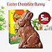 Milk Chocolate Bunny, Easter Candy Gift Box, 5 oz. Ideal for Kids and Adults, Decadent chocolate Bunnies for Gifting and Sharing, Perfect for Easter Candy Lovers