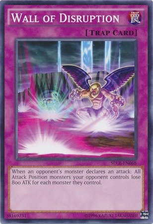 YU-GI-OH! - Wall of Disruption (SECE-EN068) - Secrets of Eternity: Super Edition - Edición ilimitada - Común