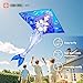3 Piece Set Mermaid Delta Octopus Kites for Kids and Adults，Easy to Fly for Beginner, Outdoor Kite for Boys & Girls Toy,Perfect for Beaches and Parks & Family Fun (Forest+Octopus+Celadon Mermaid, 3)