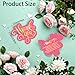 Apoukmty 200 Pcs Small Business Thank You Cards, 3.5 * 3.14 Inches, Pink Mini Thank You Cards for Online Retailers and Local Stores