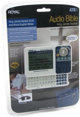 KJV/WEB Royal Electronic Bible & KJV Audio Bible Player With Pull-Out Keyboard Misc. Supplies – January 1, 2010