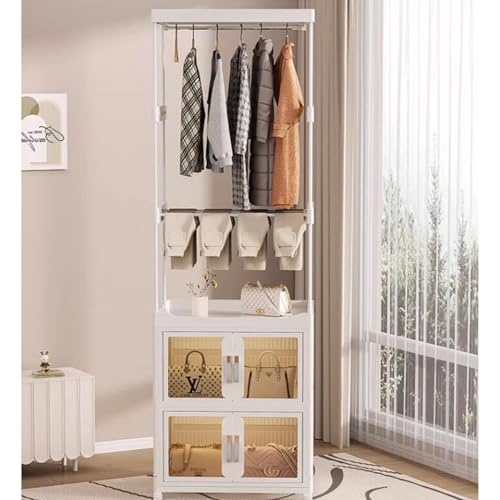 Hall d'entrée moderne 54 cm avec meuble de rangement étroit pour petit espace