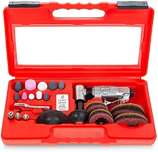 Sunex SX264K, 1/4 Inch Drive Mini Right Angle Air Die Grinder Kit