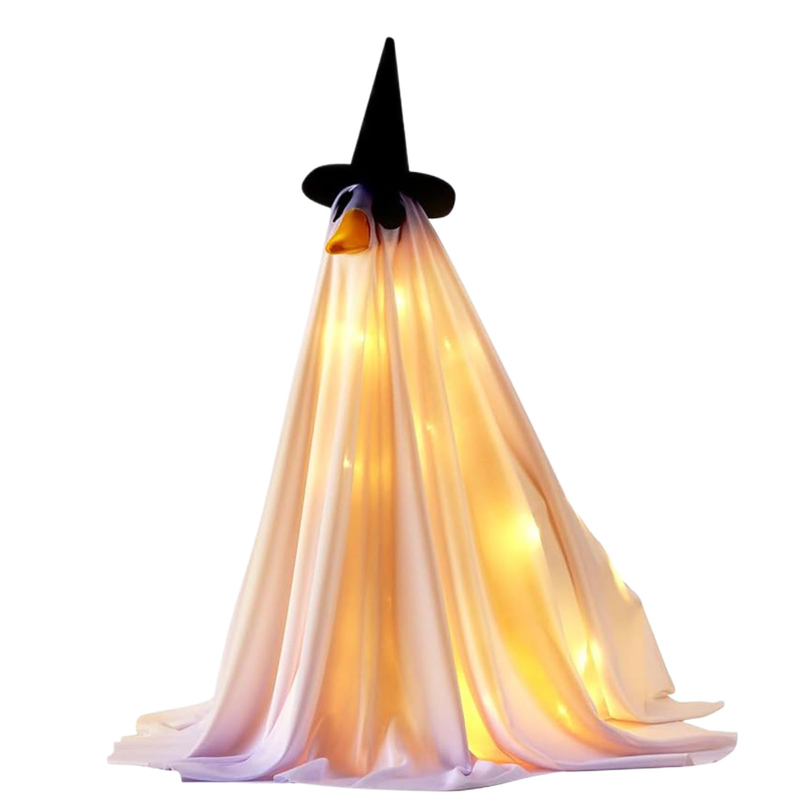 Figurine de pelouse oie d'Halloween et vêtements de cour 58,4 cm