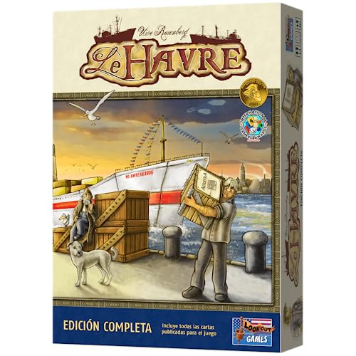 Lookout Games, Le Havre, Juego de Mesa en Español