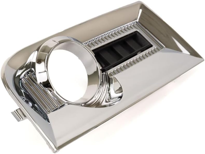 For GMC Terrain Fog Light Cover 2010 11 12 13 14 2015 Passenger Side | Bezel | Chrome | DOT/SAE Compliance | GM1039123 | 25818476