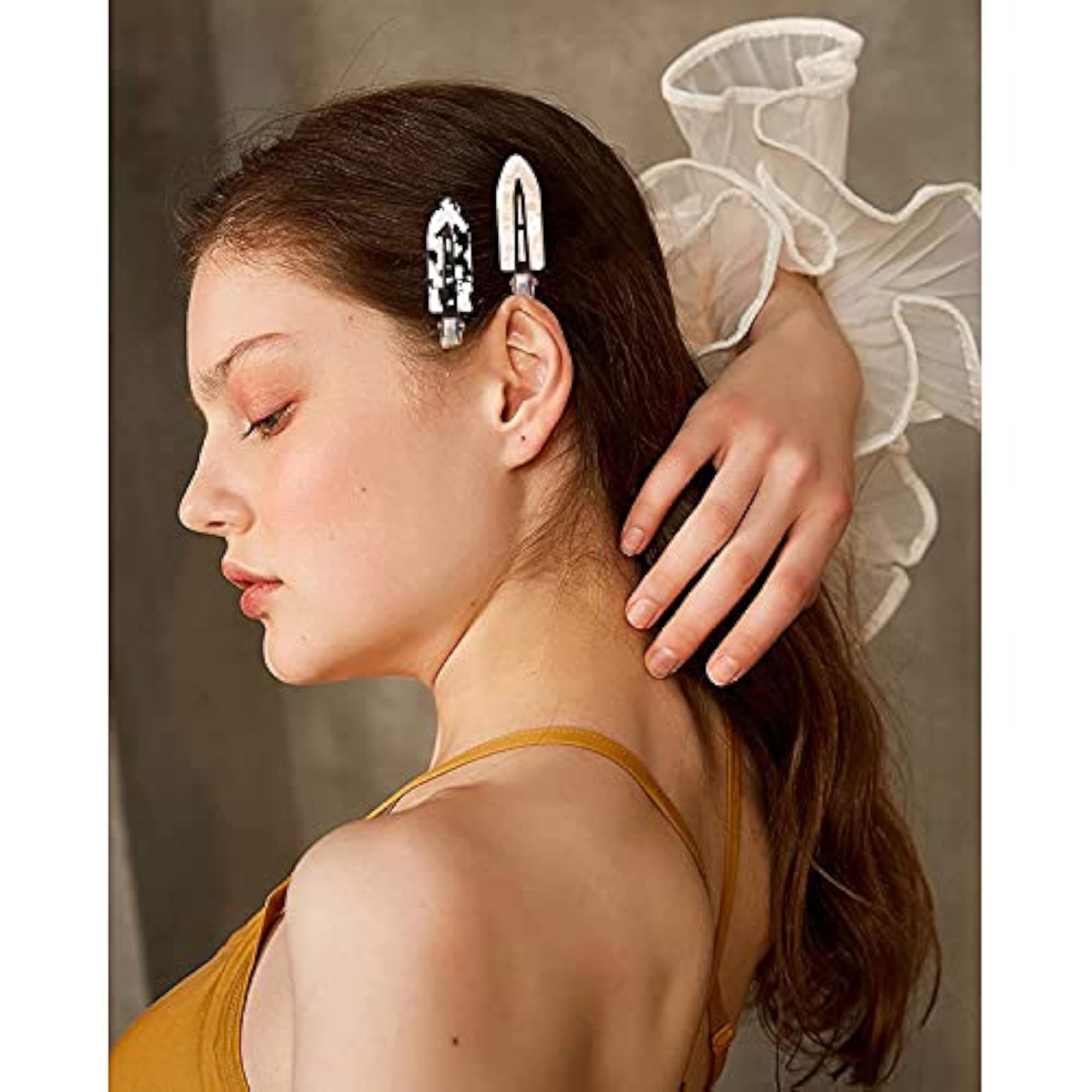 6PCS No Bend Hair Clips for Styling