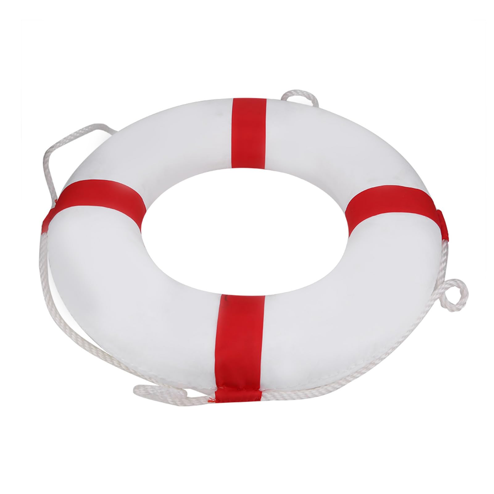 HEEPDD Rettungsring, Schwimmbeckenring aus Hochdichtem Schaumstoff mit Oxford-Stoffeinfassung und Nylonseil, Faltbares, Tragbares Design für die Verwendung durch