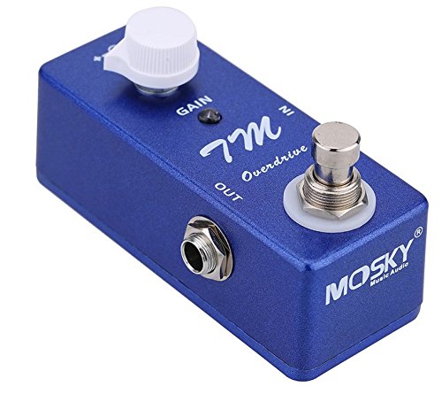 Mosky Mini Tm Overdrive Pedal Electric Guitar Effect Pedal With True Bypass #TOP2