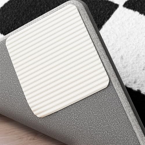 Vacuum Tech Rug Pad Gripper For Hardwood Floors No Damage New Materials to Non Slip Rug Pads Under Rug Carpet Tape : Keep Your Rug in Place & Make Corner Flat