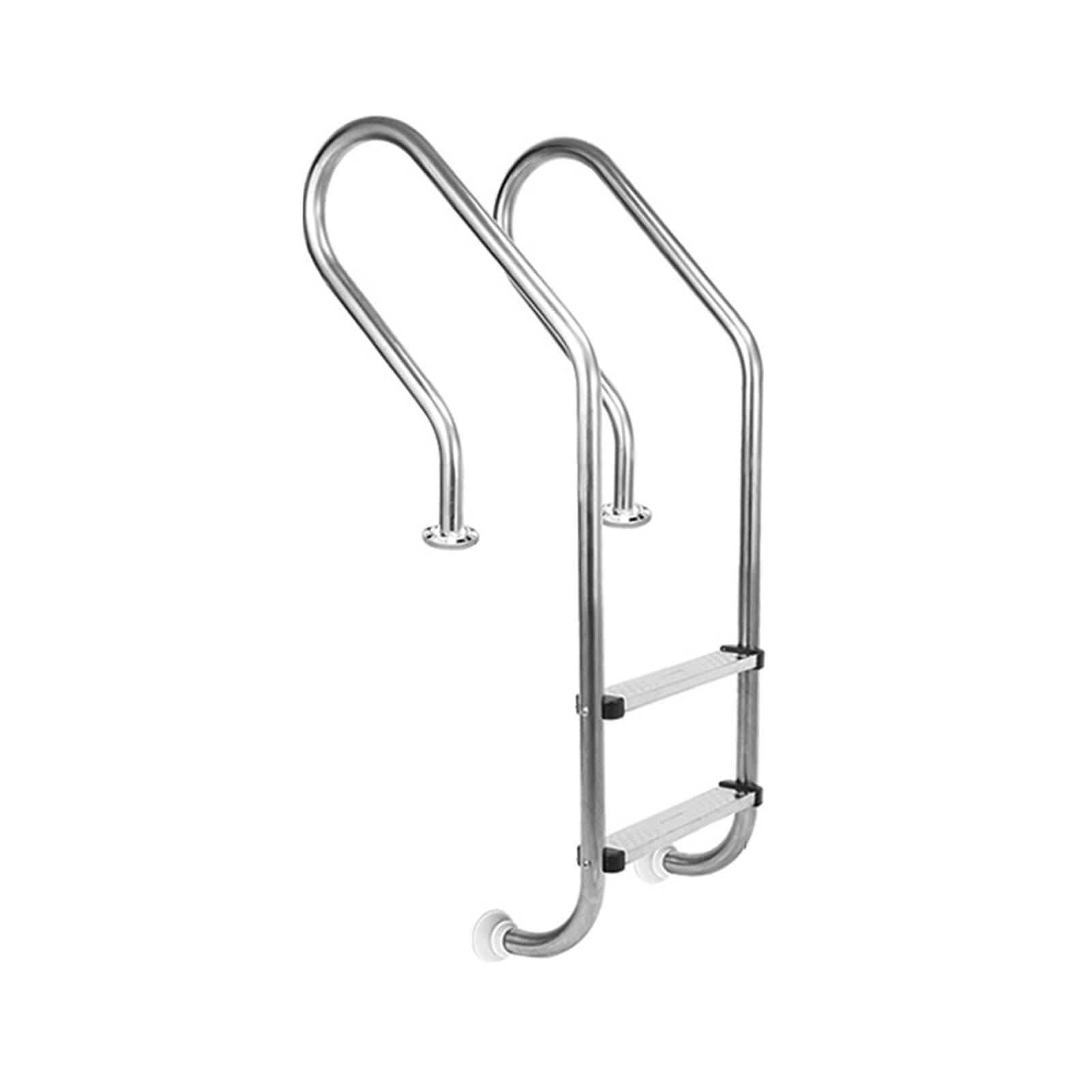 WTLONBF Swimming Pool Ladder, Pool Equipment Climbing Ladder, 220 Lbs Load Capacity, Suitable for Spas, Swimming Pools, and Bathrooms(2 Steps)