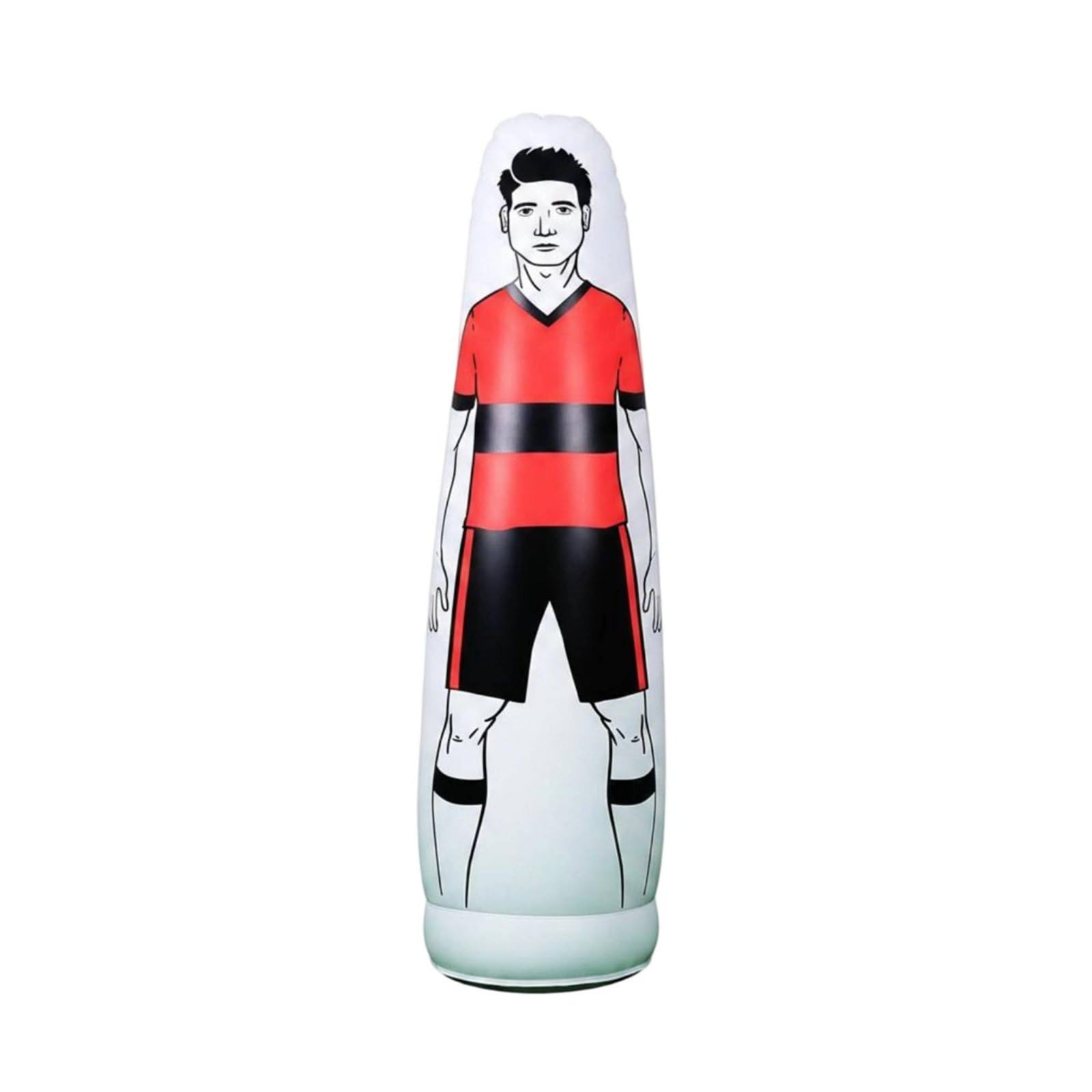 Maniquí de Entrenamiento de Fútbol Inflable Figura para Simulación en Diseño Portátil de PVC con Mango Adecuado para y Sesiones Técnicas en Escuelas Deportivas
