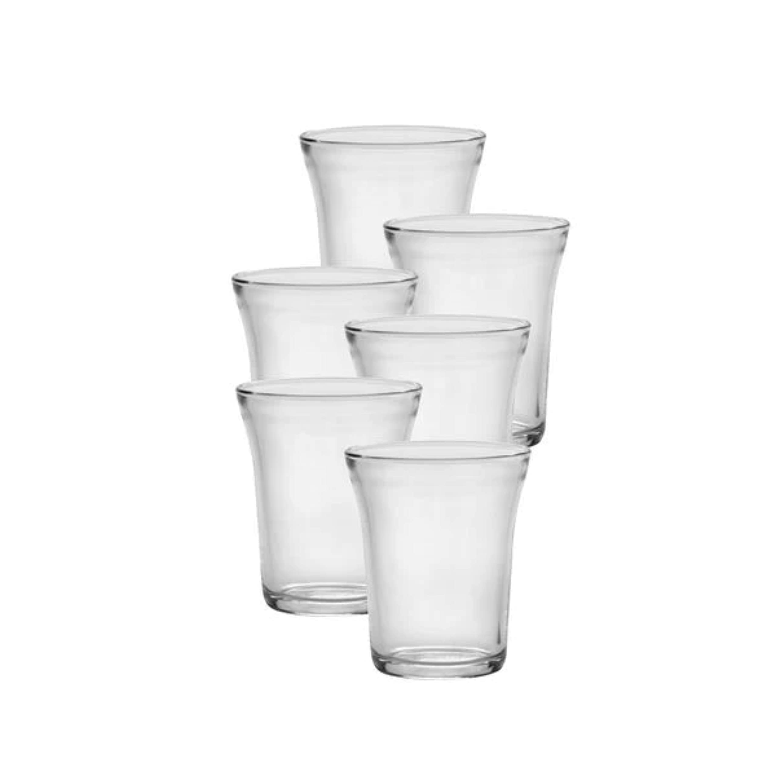 Universal Glass Tumblers 1047A 220ml Set of 6 Pcs