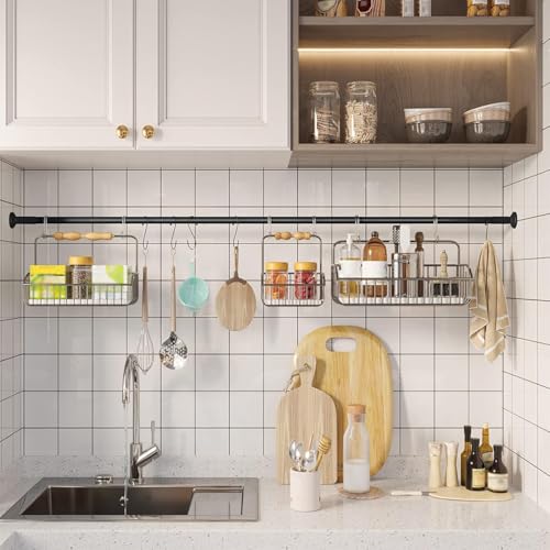 Barre de douche pour salle de bain et dressing modulable 430cm