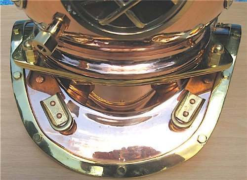 MD Copper & Brass Navy Divers Helmet