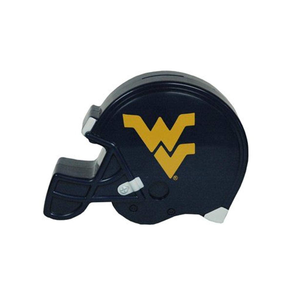 Gameday Outfitters NCAA West Virginia Mountaineers 12DP Playing Cards & Helmet Case (2 Pack), One Size, Multicolor