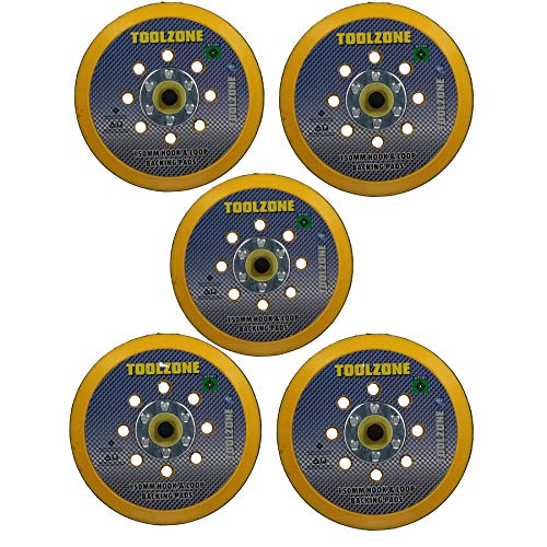 Abrasif double action 150mm boucle lot de 5 pour traitement de surface