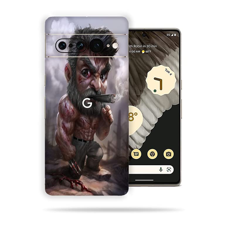 OggyBaba HelloBoy Skin Back Protector Film Ultra Thin Scratch Resistant Vinyl (Not Case and Cover) for Google Pixel 7 Pro 5G
