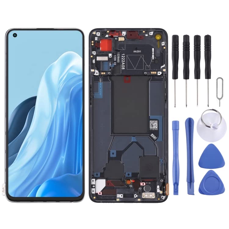 Cell Phone Repair LCD Screen LCD Screen For for OPPO Reno7 5G China PFJM10 Digitizer Full Assembly with Frame LCD Displays
