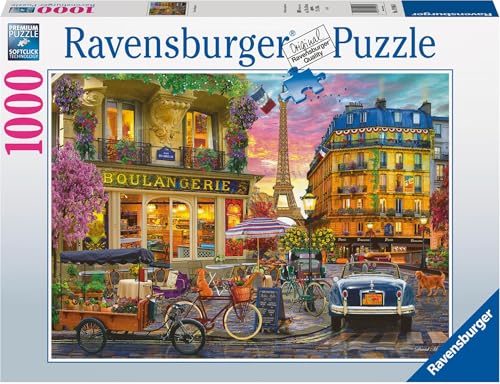 Ravensburger Puzzle 19946 - Paris im Morgenrot - 1000 Teile Puzzle für...