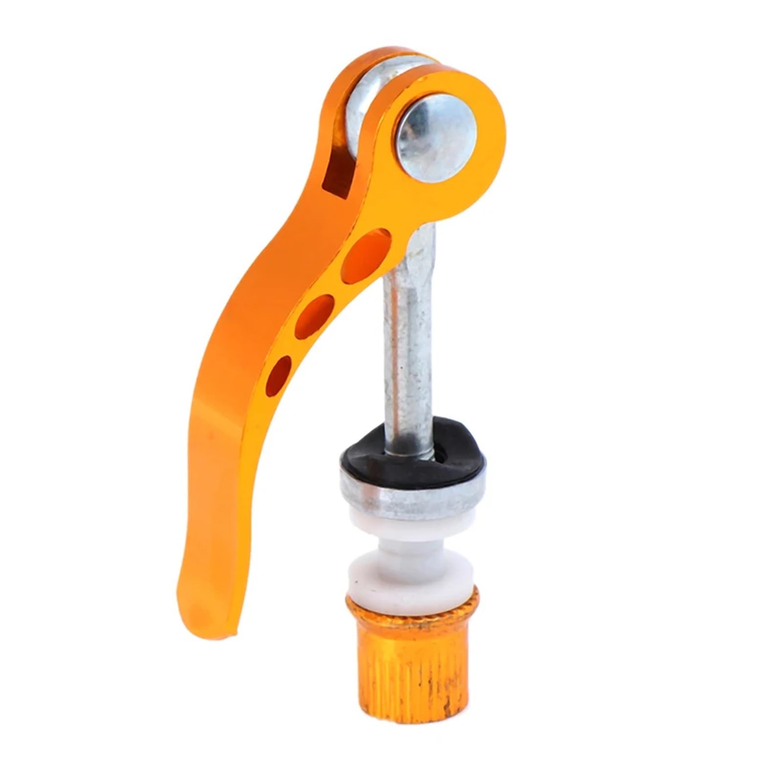 Bike Seat Post Clamp 1pc Bicycle Quick Release Aluminium Alloy Seatpost Skewer Bolt