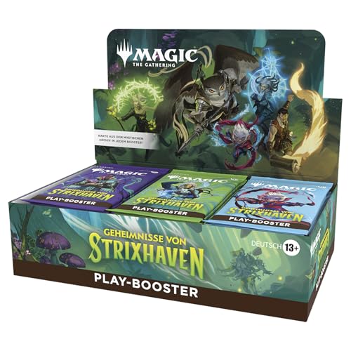Magic: The Gathering Geheimnisse von Strixhaven Play-Booster-Display (Deutsche Version)