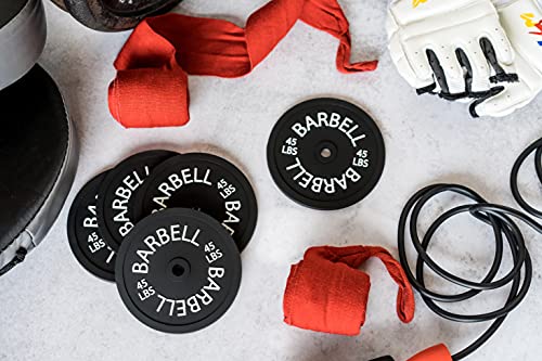 Barbell Bumper Plate Drink Coasters Set of 6, Round Black Silicone Coasters for Coffee Table, Absorbent Coaster for Drinks, Fitness Gym Gifts for Men & Women, Weightlifting Coaster Gym Accessories - Image 5