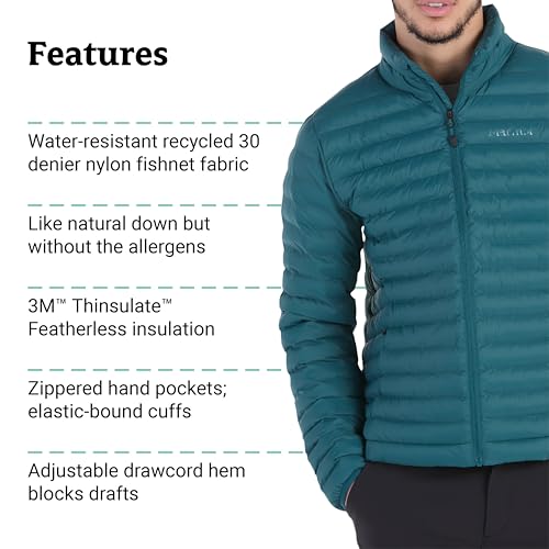 Image of MARMOT Men's Echo Featherless Jacket - Lightweight Down Alternative Puffer Coat