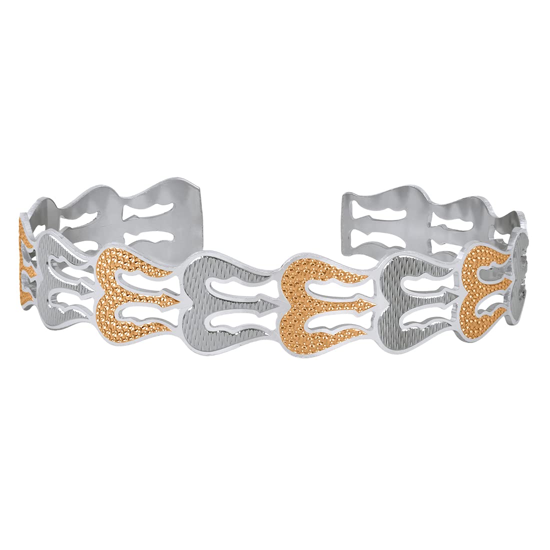 Nakabh Antique Vintage Ethnic Kada Bracelet for men women boys girls (Design-02-Silver-Copper) (B09YHRSK55) Amazon Price History, Amazon Price Tracker