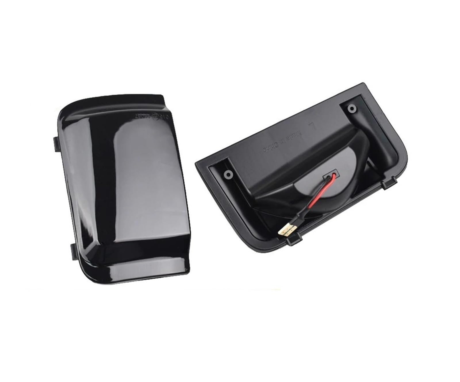 Luces de giro Luz LED Dinámica De Señal De Giro Para Espejo Lateral Intermitente Secuencial Para Fiat Para Ducato 2006-2019 Intermitentes laterales(Smoked B)