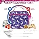 AOTM Isolierte Lunchtasche Kinder, Niedlich Kleine Kühltasche für Jungen Mädchen, Tragbar Wasserdicht Lunchbox Tasche, Thermische Lunch Tasche für Schule/Picknick(Sternennacht - Einhorn)