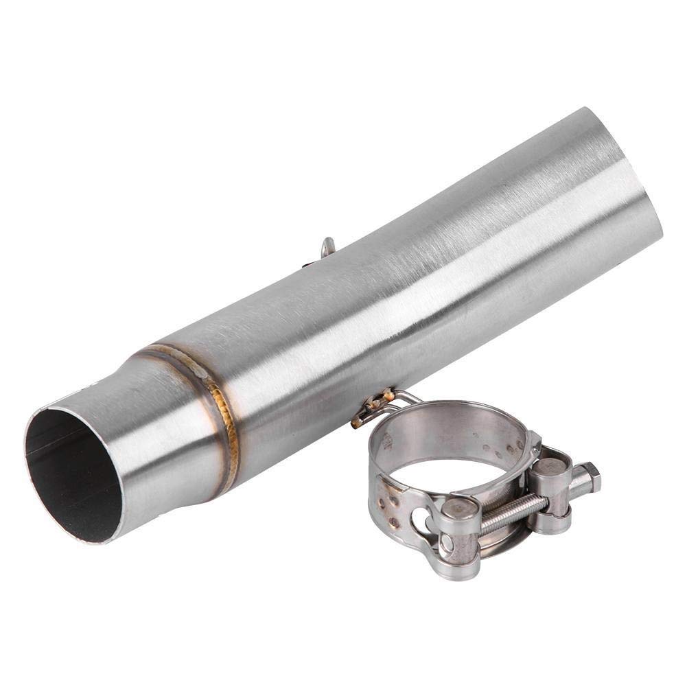 Broco Pot d'échappement Intermédiaire de Moto,Gsr 750 Echappement, Moyen Tuyau de liaison Connect for Suzuki GSR 750 2011-2015