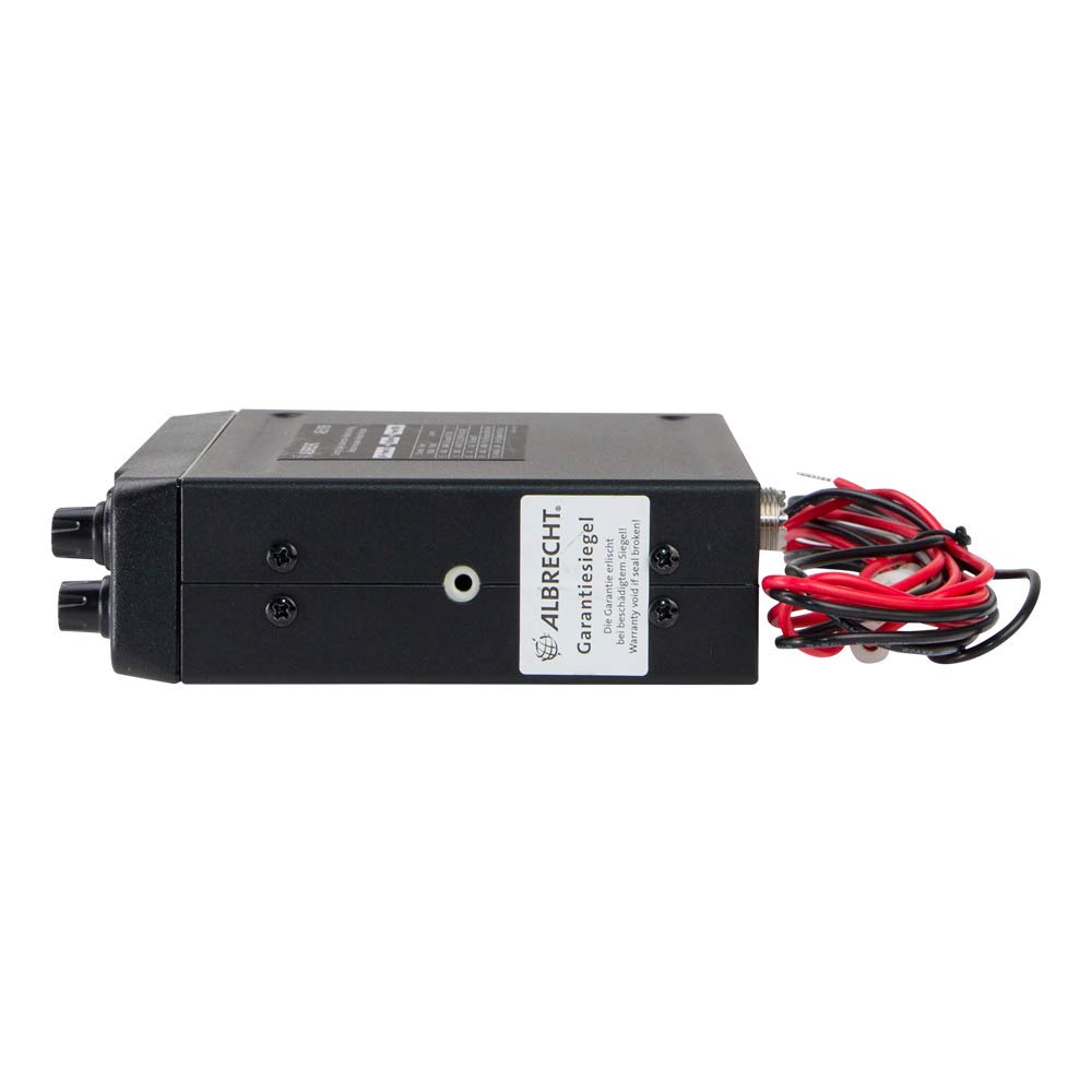 Albrecht AE 6199 NRC CB radiotelefon + CBM-516 magnetyczna antena nożna, kompletny zestaw, 12699.S6, CB z wbudowaną funkcją VOX i filtrem szumów NRC, w zestawie magnetyczna antena nożna