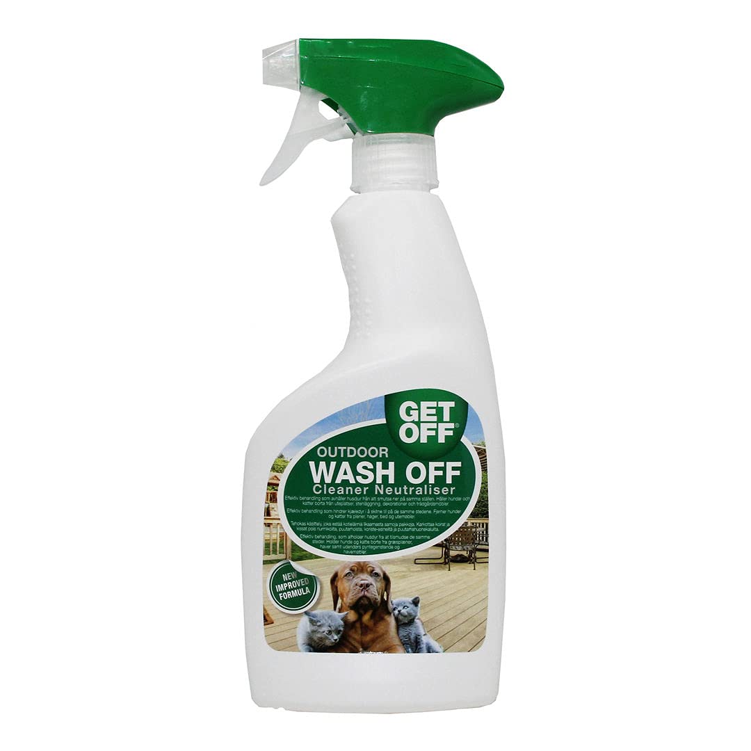 Get Off Rosewood outdoor wash off cleaner neutraliser 500ml (Packaging may Vary), White, 10x4x18 cm, 2044401