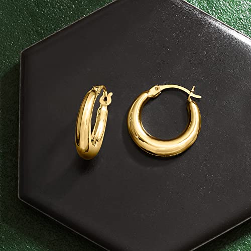 Ross-Simons 14kt Yellow Gold Hoop Earrings2