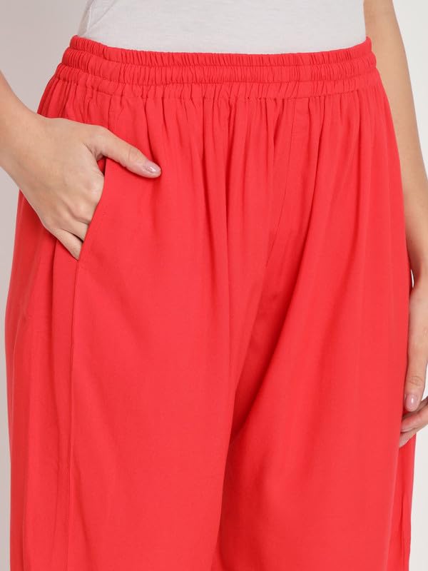 Image of Soft Colors Relaxed Fit Pocket Palazzo