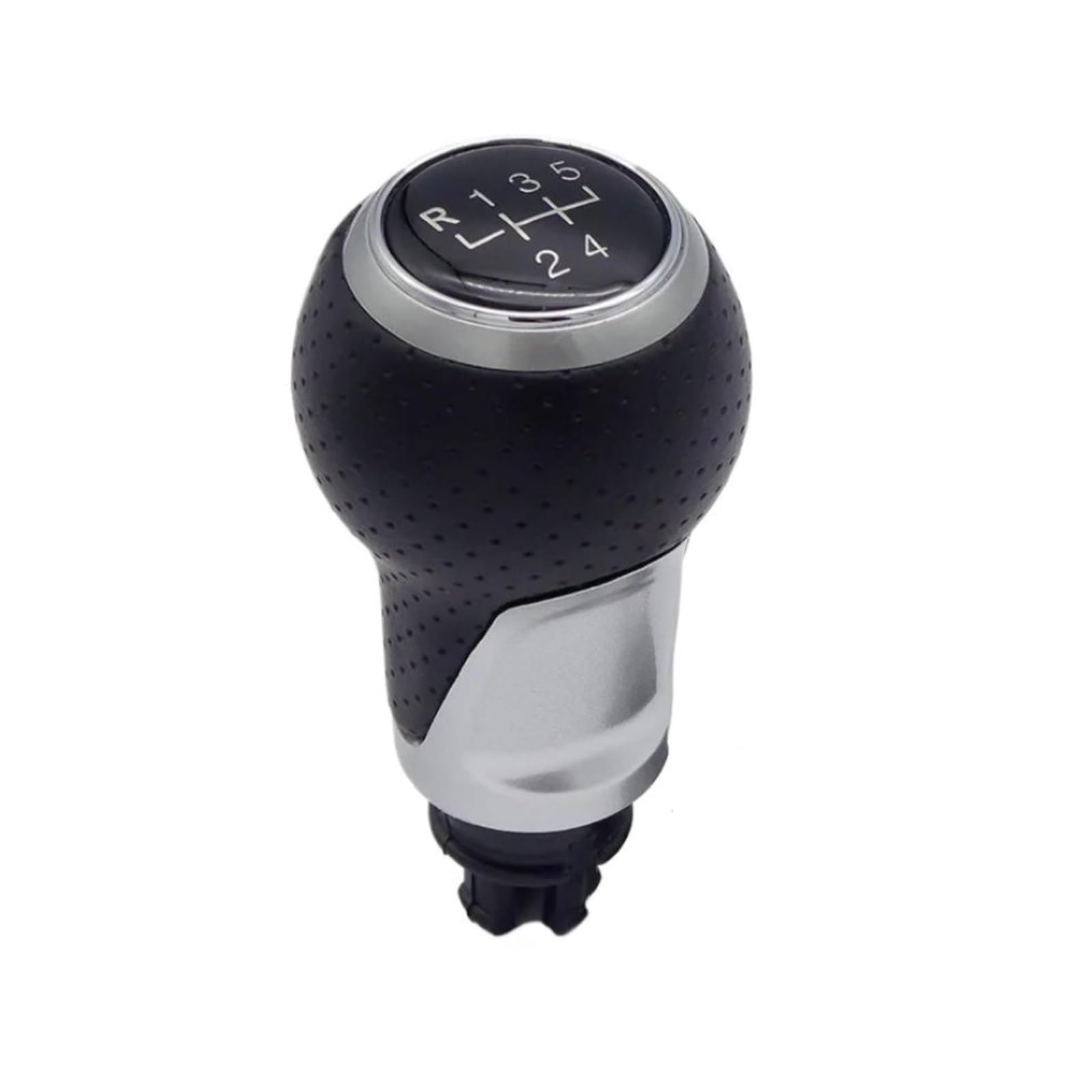 Jsyalmslw Sq-Black-040-5 Sporty Gear Shifter Knob For Skoda For Vw For A3 For A4 B6 B7 B8