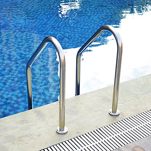 Escalera para piscina con 3 peldaños antideslizantes miniatura 5
