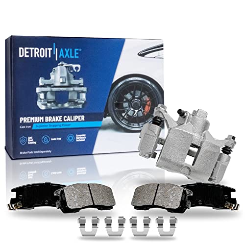 Image of Detroit Axle - Rear Right Disc Brake Caliper Ceramic Brake Pads Replacement