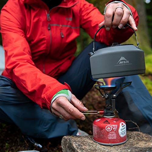 Image of MSR Pika Hard-Anodized Aluminum Camping Teapot, Black